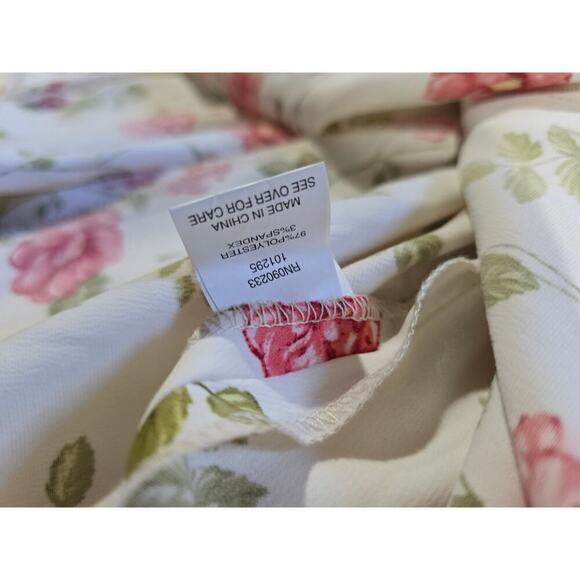 LA Hearts Women’s White Floral Corset Mini Dress | Spaghetti Straps | Size Small - Picture 7 of 10